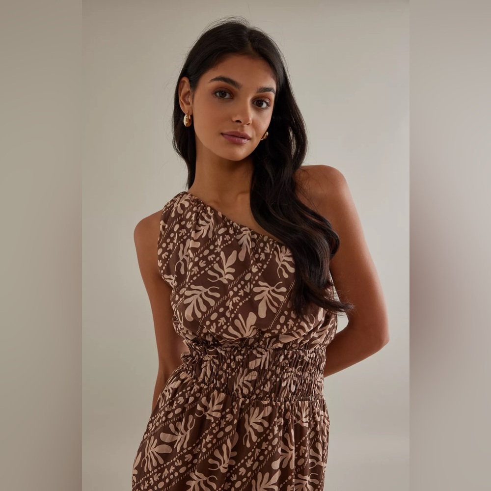Charlie Holiday - One Shoulder Maxi - Size S NWT